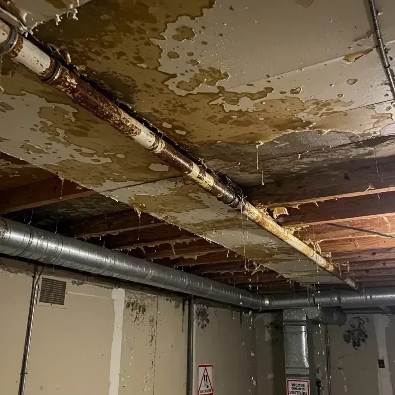 Ceiling Water Damage Repair in Louisiana, MO